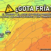El paso de aire frío en altura entre el domingo y el lunes podría generar una situación de lluvias abundantes en nuestra zona El paso de aire frío en altura entre el domingo y el lunes podría generar una situación de lluvias abundantes en nuestra zona