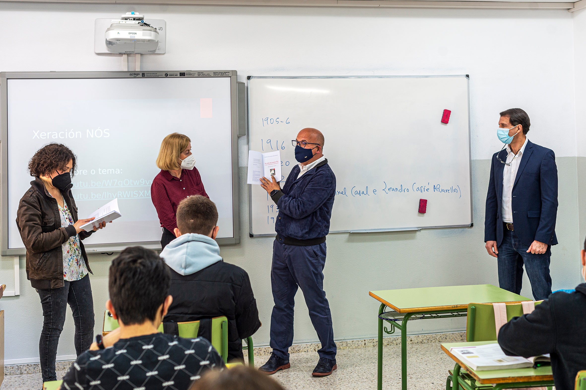 Manuel Baltar clausura a 7ª Semana Escolar das Letras Galegas Manuel Baltar clausura a 7ª Semana Escolar das Letras Galegas