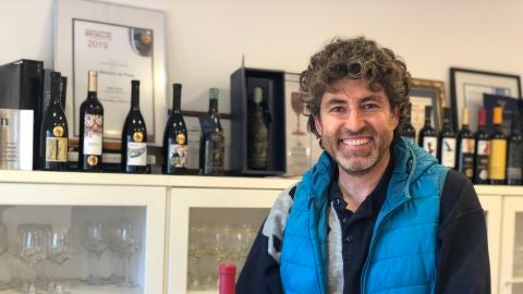 Alex Ascaso en Bodegas Edra