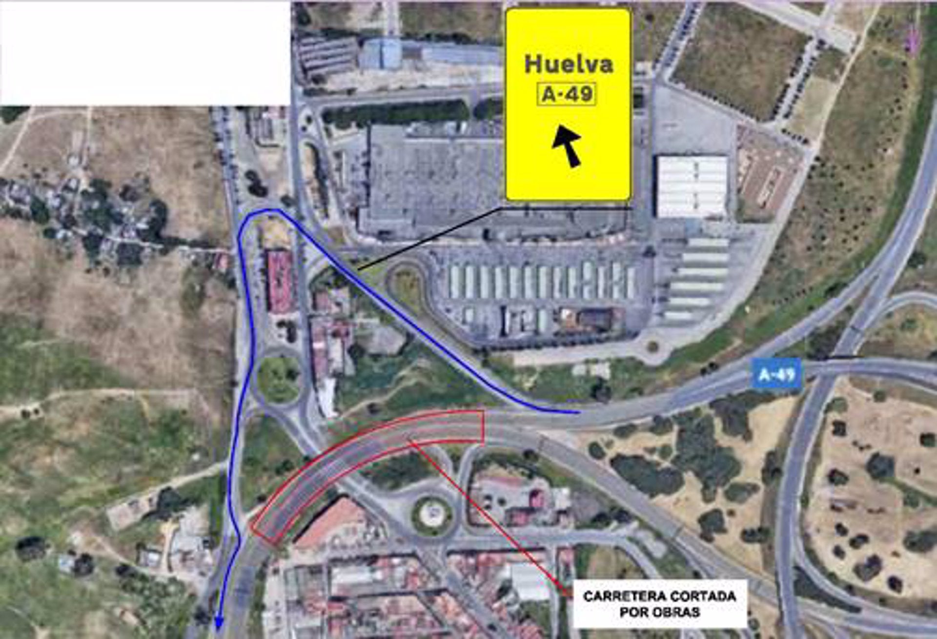 Cortes nocturnos de tráfico por las obras del enlace de La Pañoleta Cortes nocturnos de tráfico por las obras del enlace de La Pañoleta