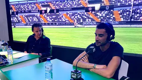 Álvaro Martín en el programa especial en Badajoz Álvaro Martín en el programa especial en Badajoz