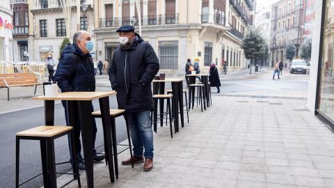 Una terraza en Valladolid, Castilla y Le&oacute;n