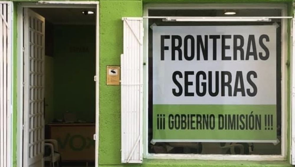 Sede de VOX Tarancón, esta semana