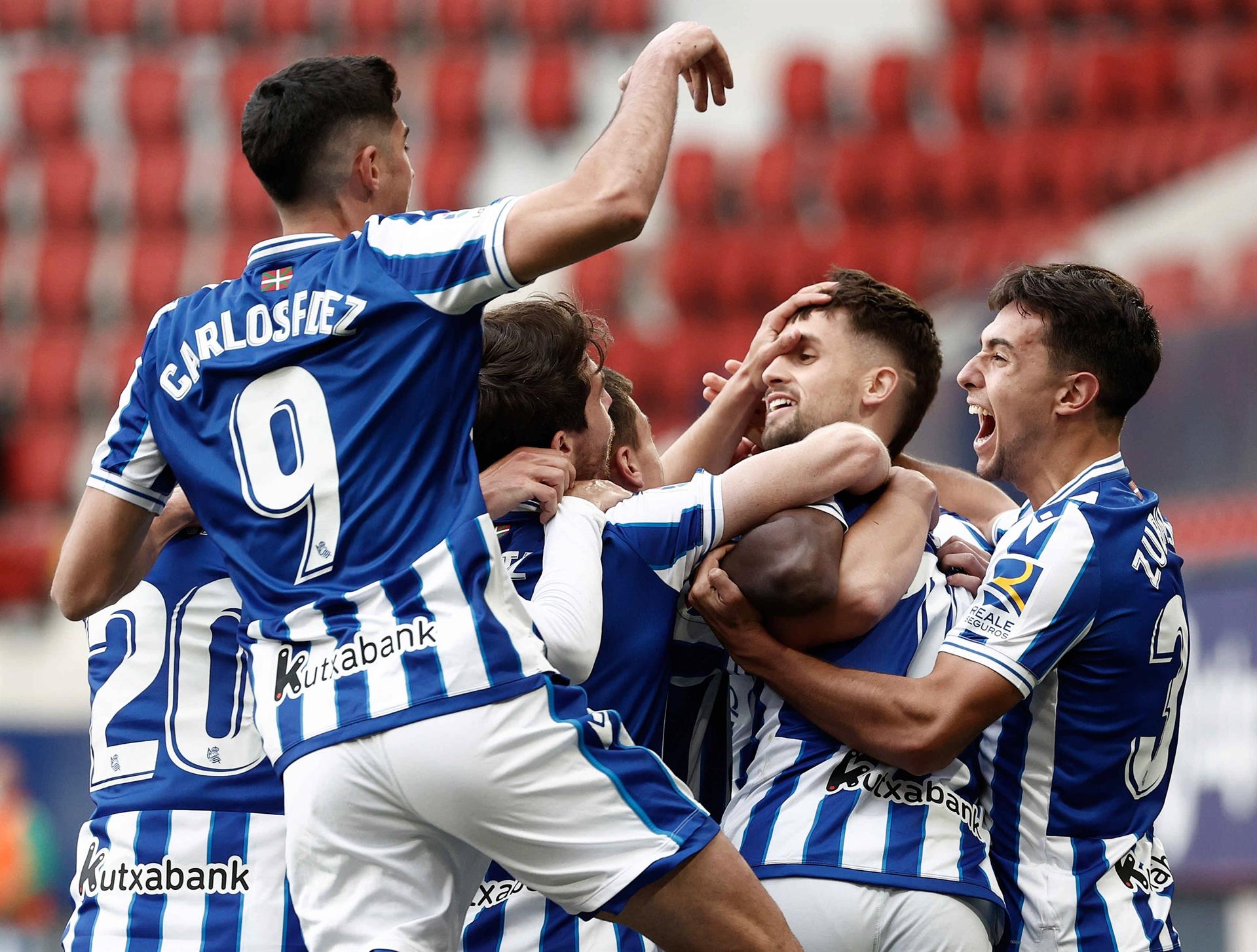 Osasuna 0 - 1 Real Sociedad. La Real Sociedad jugará la Europa League Osasuna 0 - 1 Real Sociedad. La Real Sociedad jugará la Europa League