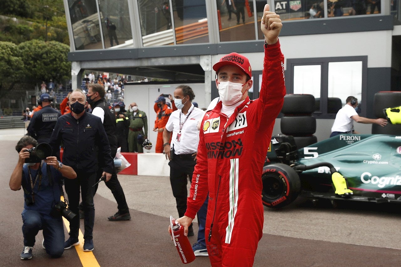 Resultado clasificación GP de Mónaco de F1: Leclerc firma la 'pole' y Sainz saldrá cuarto Resultado clasificación GP de Mónaco de F1: Leclerc firma la 'pole' y Sainz saldrá cuarto