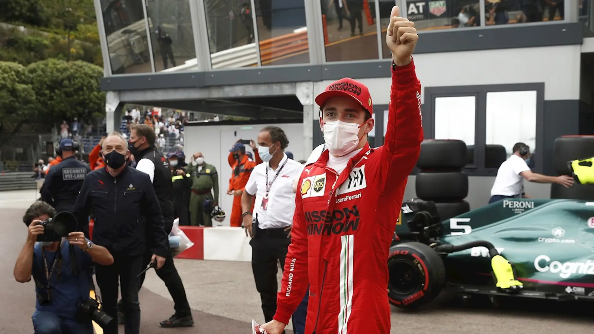 Resultado clasificación GP de Mónaco de F1: Leclerc firma la 'pole' y Sainz saldrá cuarto