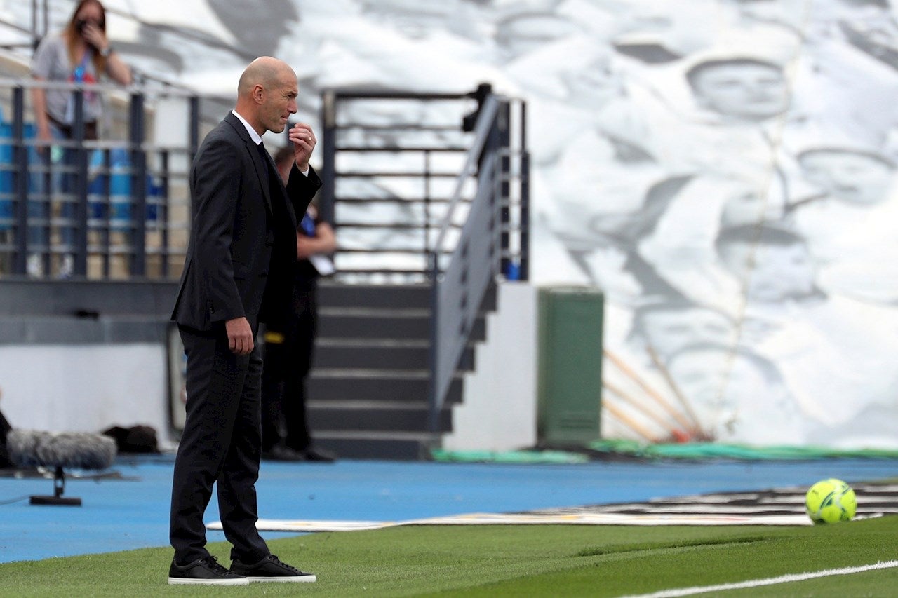 Zidane: "Hablaré con el club y veremos qué pasa en los próximos días" Zidane: "Hablaré con el club y veremos qué pasa en los próximos días"