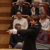 Julio Vico, durante un concierto