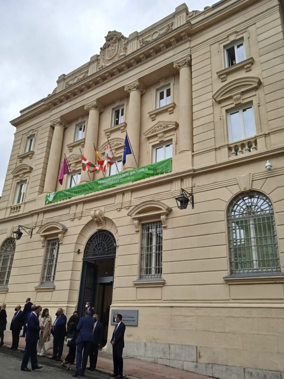 Los Reyes inauguran en Vitoria el Memorial de las Victimas del Terrorismo Los Reyes inauguran en Vitoria el Memorial de las Victimas del Terrorismo