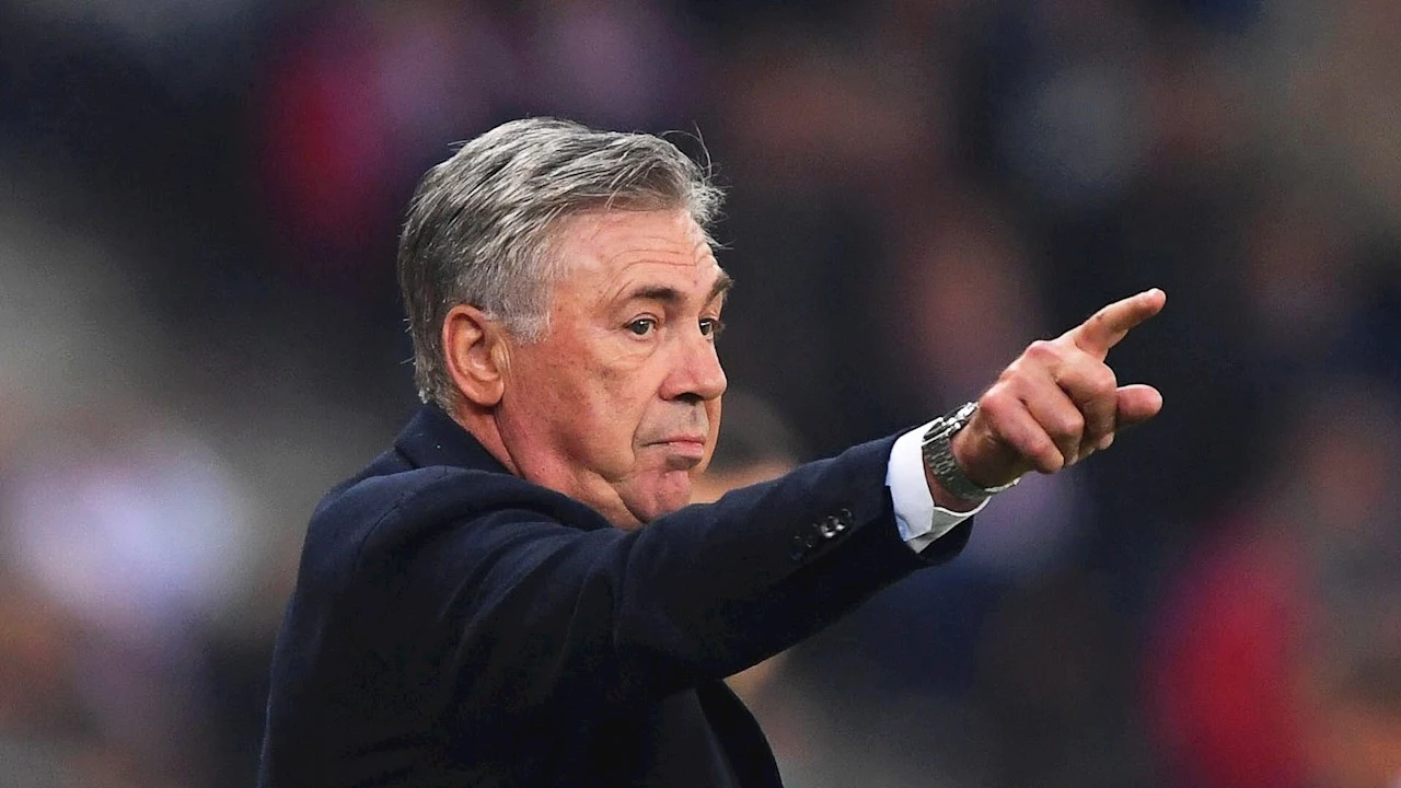 Carlo Ancelotti, entrenador del Real Madrid