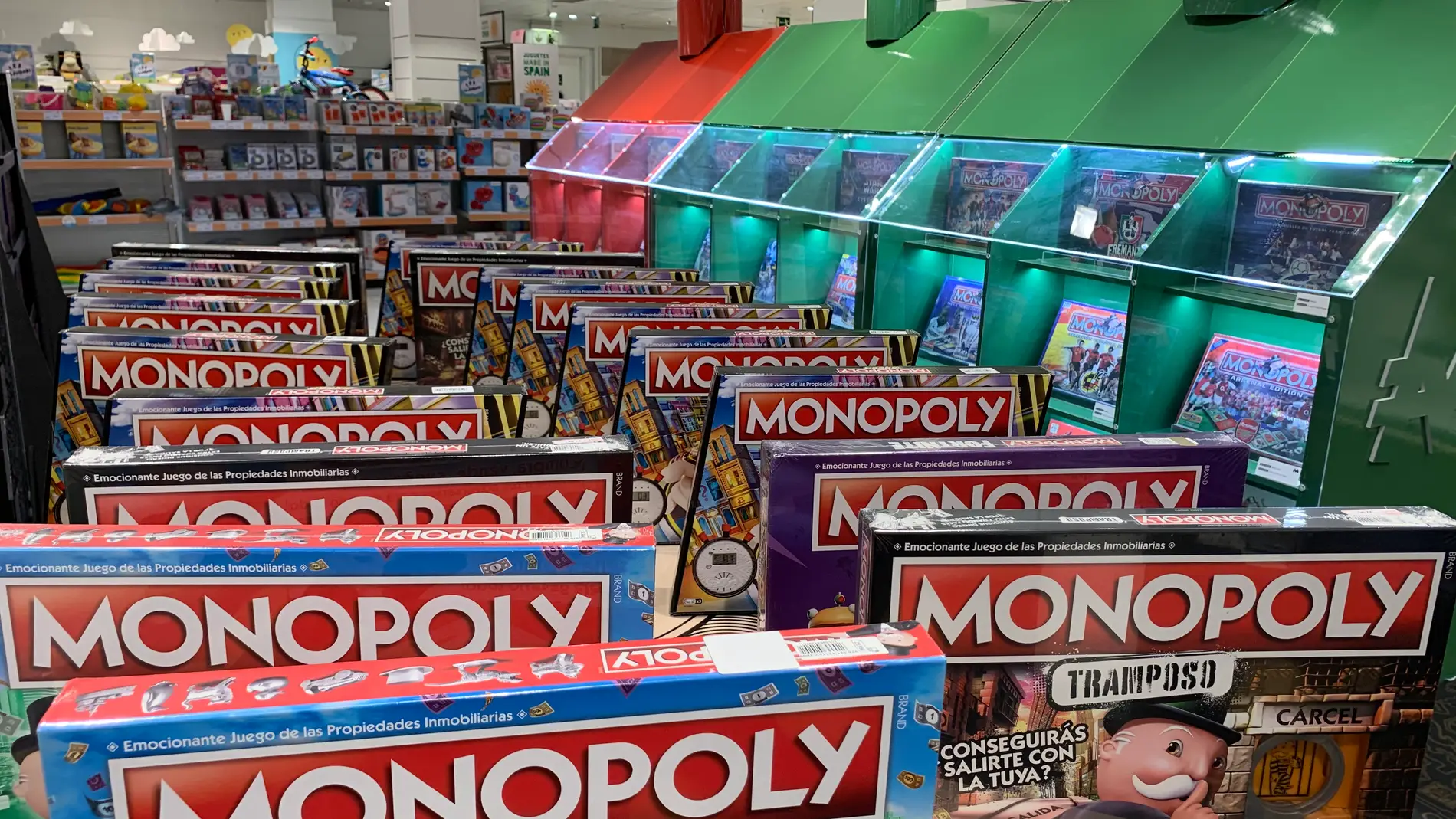 Ya puedes descubrir 50 versiones diferentes del Monopoly en una exposición en el Corte Inglés