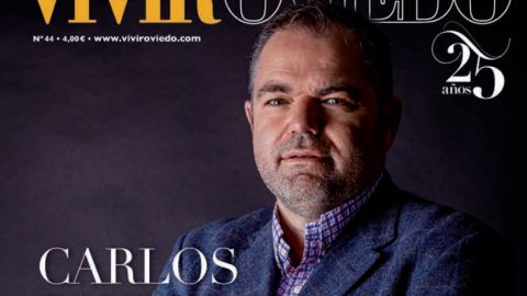 Portada revista vivir Oviedo Carlos Paniceres