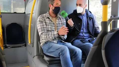 Rubén Arroxo y Rubén Dorado Nuevas líneas bus urbano