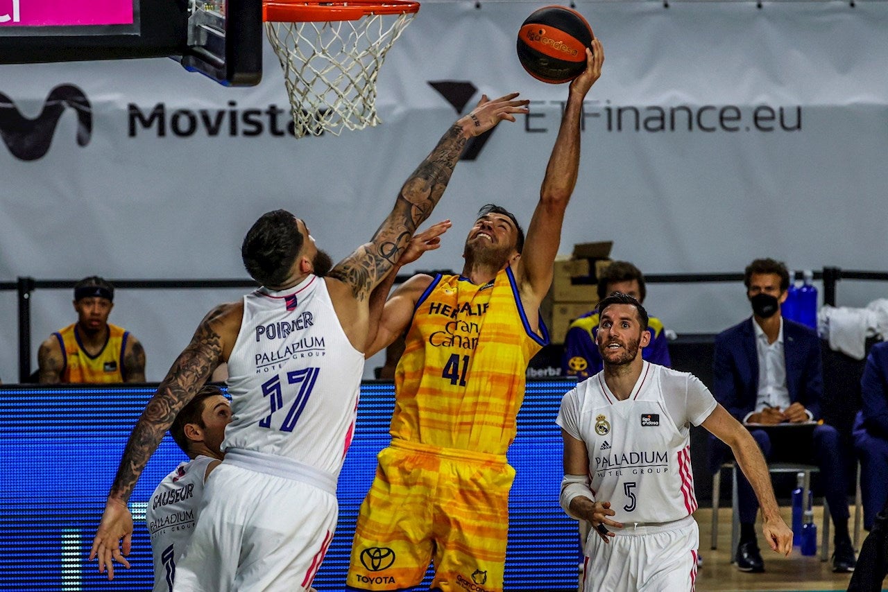 Gran Canaria - Real Madrid: horario, canal de TV y dónde ver online hoy el baloncesto Gran Canaria - Real Madrid: horario, canal de TV y dónde ver online hoy el baloncesto