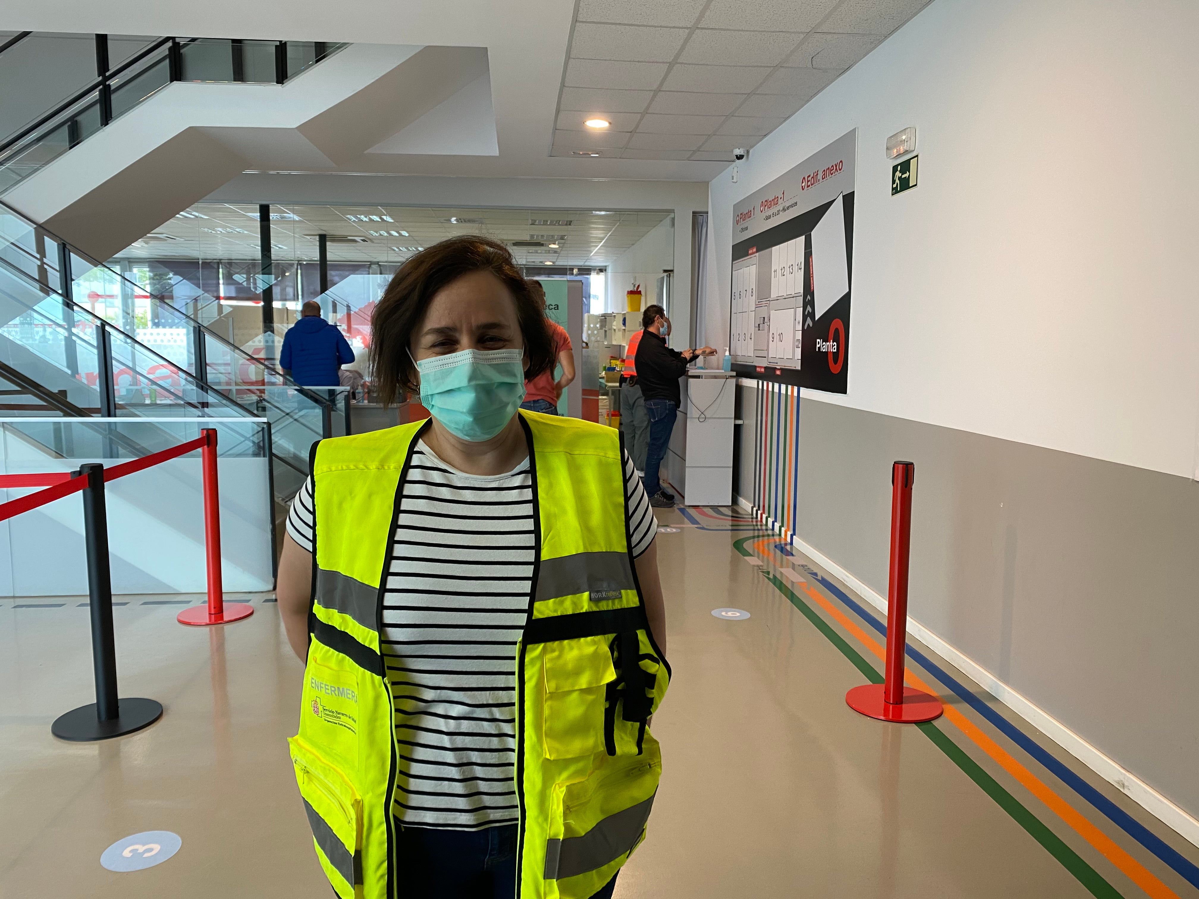 Pili Sola: "En tres semanas acabamos con las segundas dosis de las personas pendientes" Pili Sola: "En tres semanas acabamos con las segundas dosis de las personas pendientes"