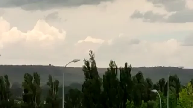 V&iacute;deo: Tornado en Palencia
