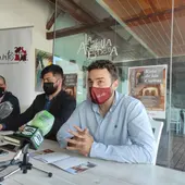Momento de la presentación de la Ruta de las Cuevas Momento de la presentación de la Ruta de las Cuevas