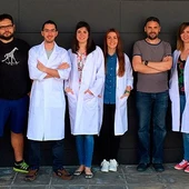 El grupo de investigación que lidera Alberto Pascular El grupo de investigación que lidera Alberto Pascular
