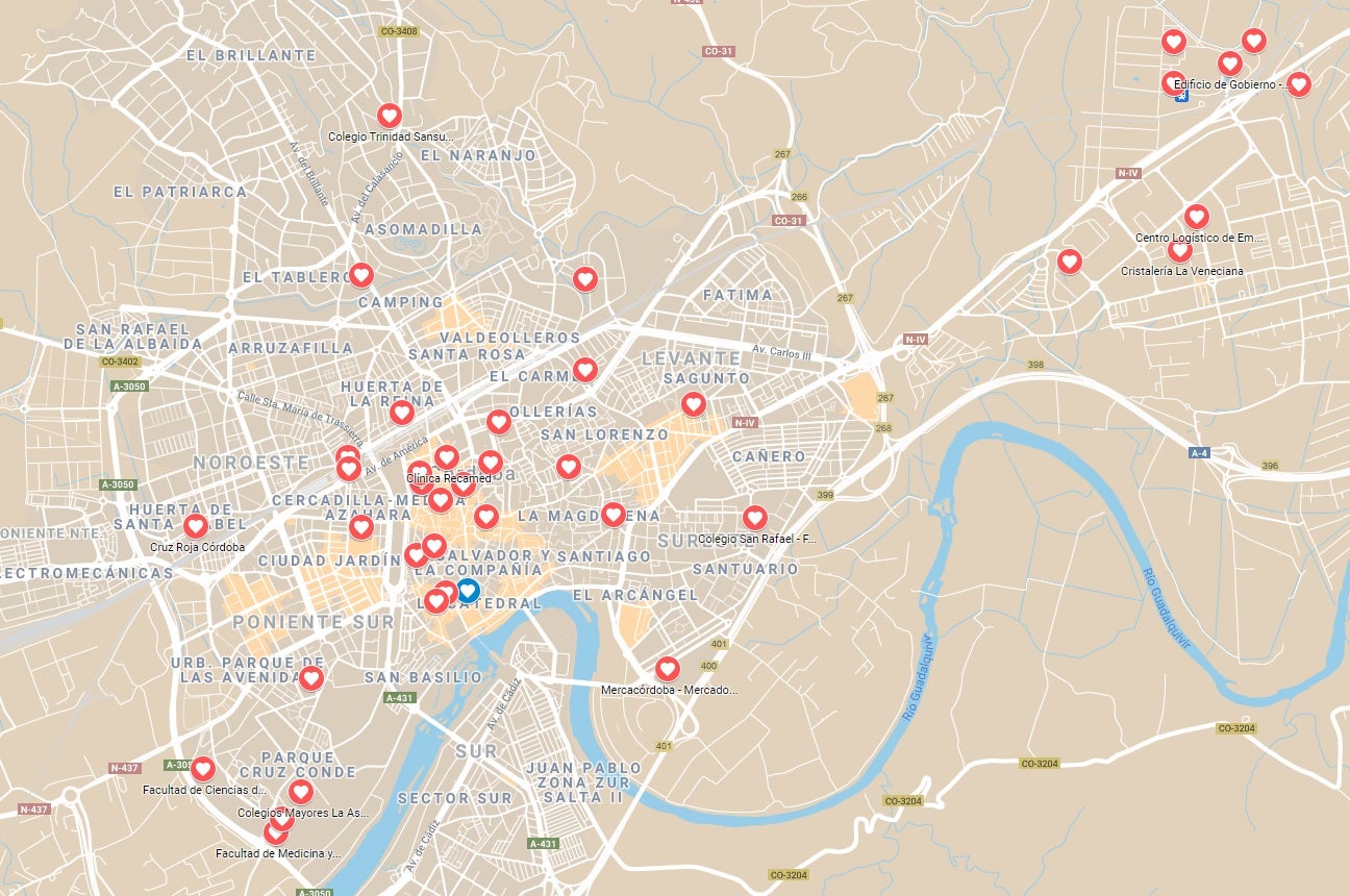 El Colegio Oficial de Enfermería, zona Cardioasegurada El Colegio Oficial de Enfermería, zona Cardioasegurada