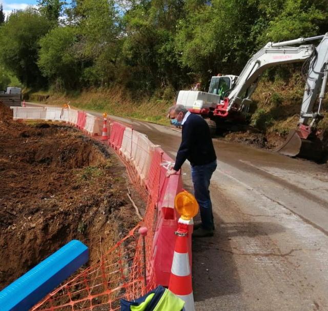 Estos días ya están en marcha las obras de mejora en la carretera del Fitu Estos días ya están en marcha las obras de mejora en la carretera del Fitu