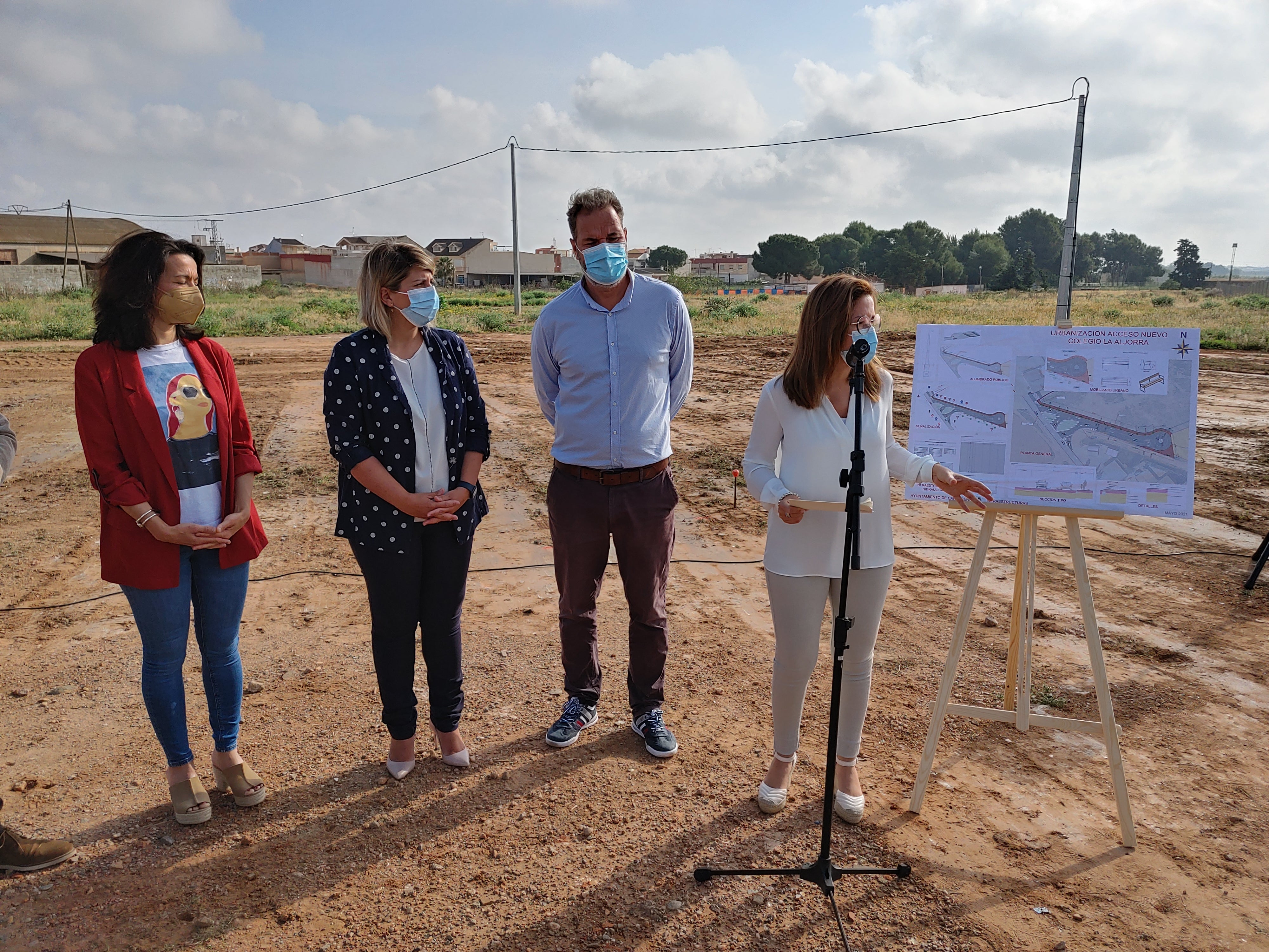 El nuevo colegio de La Aljorra no estará terminado antes de 2 años El nuevo colegio de La Aljorra no estará terminado antes de 2 años