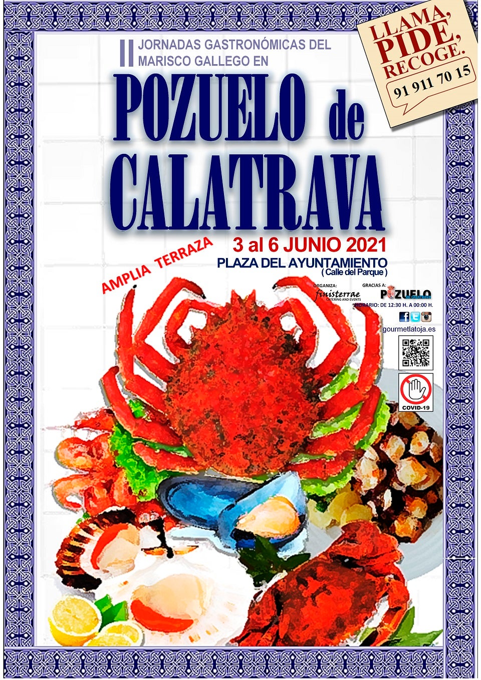 II Feria del marisco en Pozuelo de Calatrava II Feria del marisco en Pozuelo de Calatrava