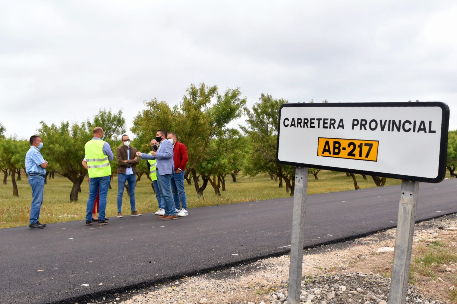 Concluyen las obras de la AB-217 en Alpera Concluyen las obras de la AB-217 en Alpera