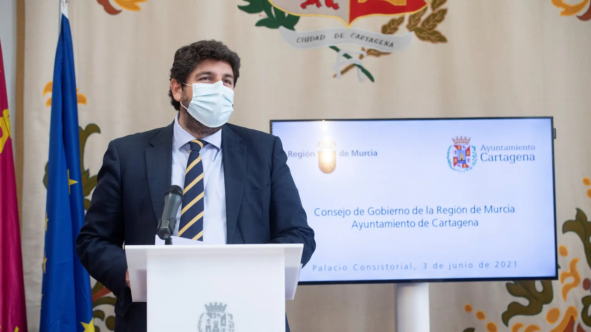 López Miras considera que las medidas del Ministerio son una imposición y supondrán un retroceso