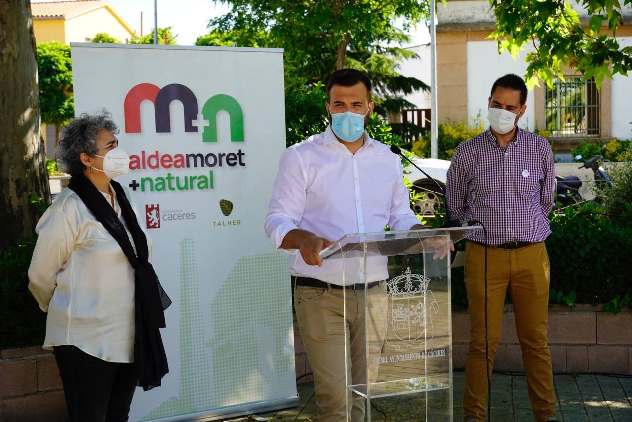 Un programa de actividades busca implicar a los vecinos de Aldea Moret en Cáceres en el cuidado del barrio Un programa de actividades busca implicar a los vecinos de Aldea Moret en Cáceres en el cuidado del barrio