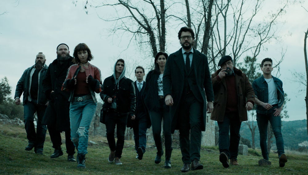 Elenco de actores de 'La Casa de Papel'
