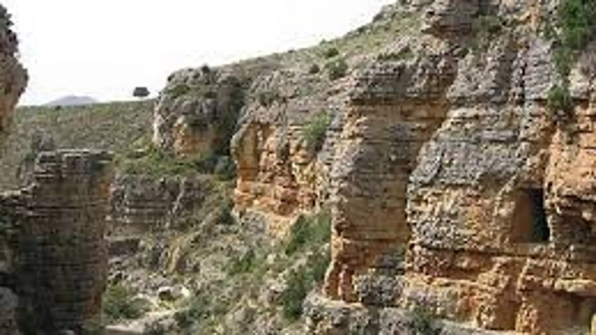 El Acueducto Romano discurre por los términos municipales de Albarracín, Gea y Cella