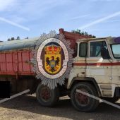 Pasan a disposición judicial dos hombres en Talavera la Real por falsificación de matrículas de un camión
