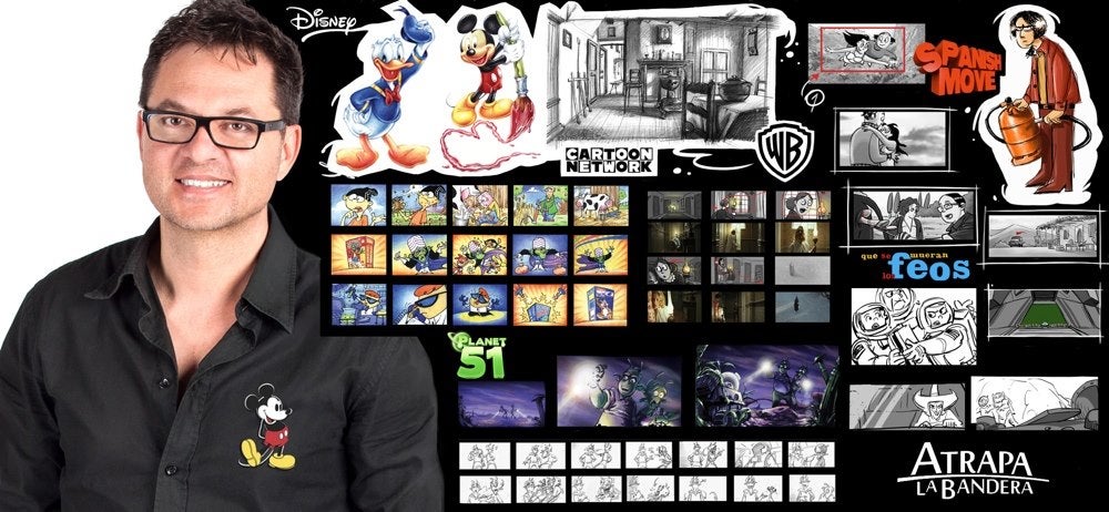 Hoy con el prestigioso dibujante Paco Sáez, con el taller "del boceto en el papel a la pantalla de cine" Hoy con el prestigioso dibujante Paco Sáez, con el taller "del boceto en el papel a la pantalla de cine"