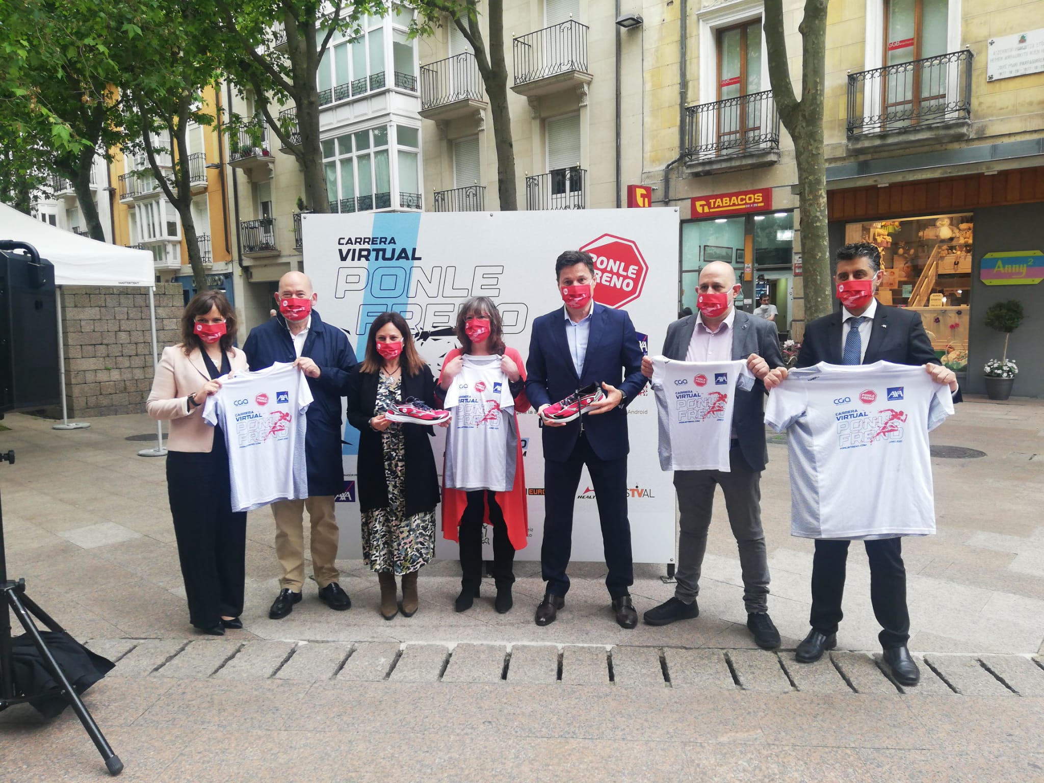 Presentación de la carrera solidaria Ponle Freno Presentación de la carrera solidaria Ponle Freno