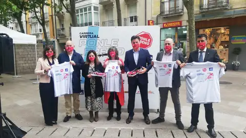 Presentación de la Carrera Virtual Ponle Freno 2021 en Vitoria Presentación de la Carrera Virtual Ponle Freno 2021 en Vitoria