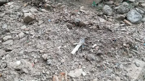 Los huesos aparecidos en una parcela municipal de Santiago corresponden a las obras de las inmediaciones de Bonaval Los huesos aparecidos en una parcela municipal de Santiago corresponden a las obras de las inmediaciones de Bonaval