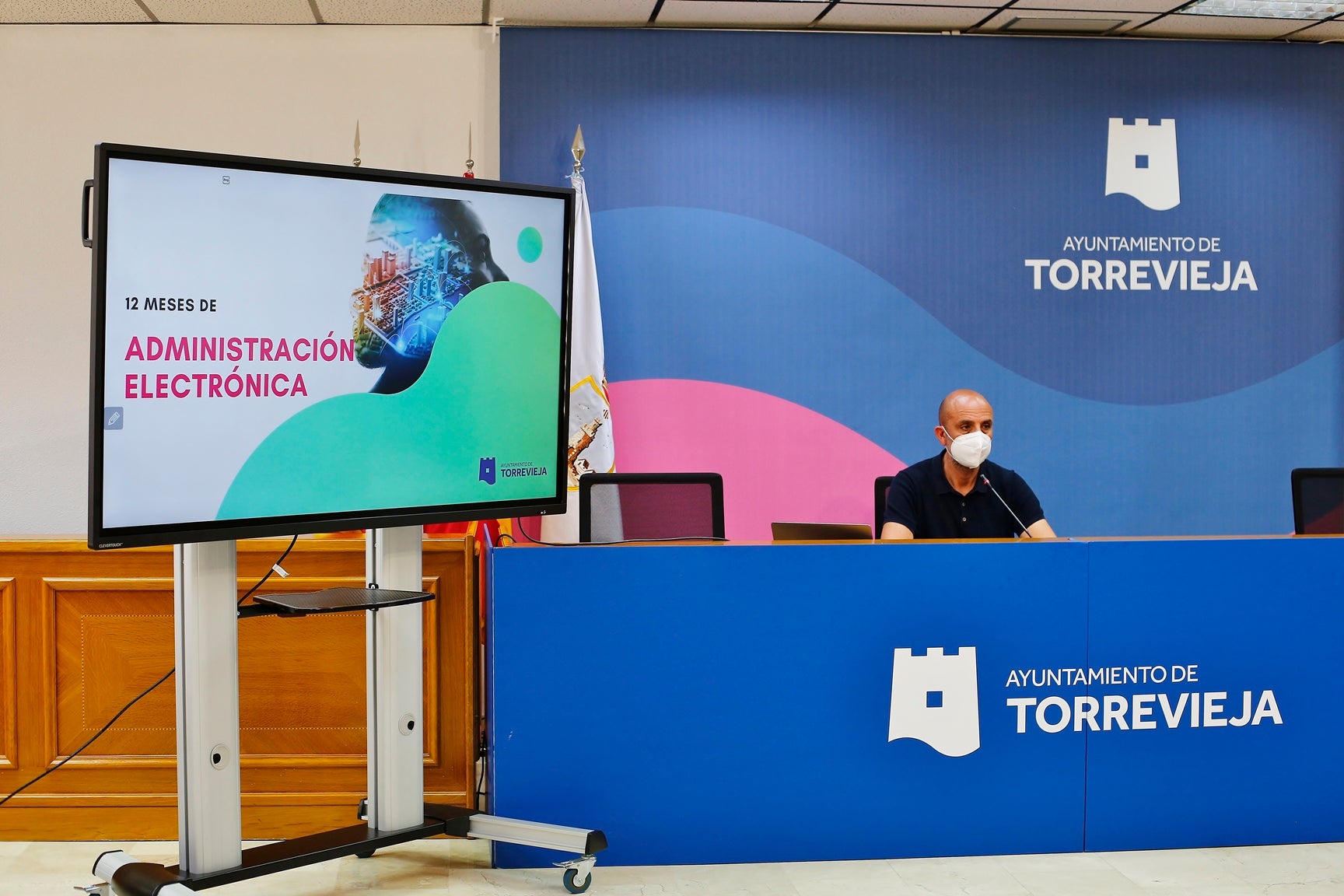 El concejal de Innovación, Ricardo Recuero, ha destacado que el 60% de los registros se realizan ya de forma telemática El concejal de Innovación, Ricardo Recuero, ha destacado que el 60% de los registros se realizan ya de forma telemática