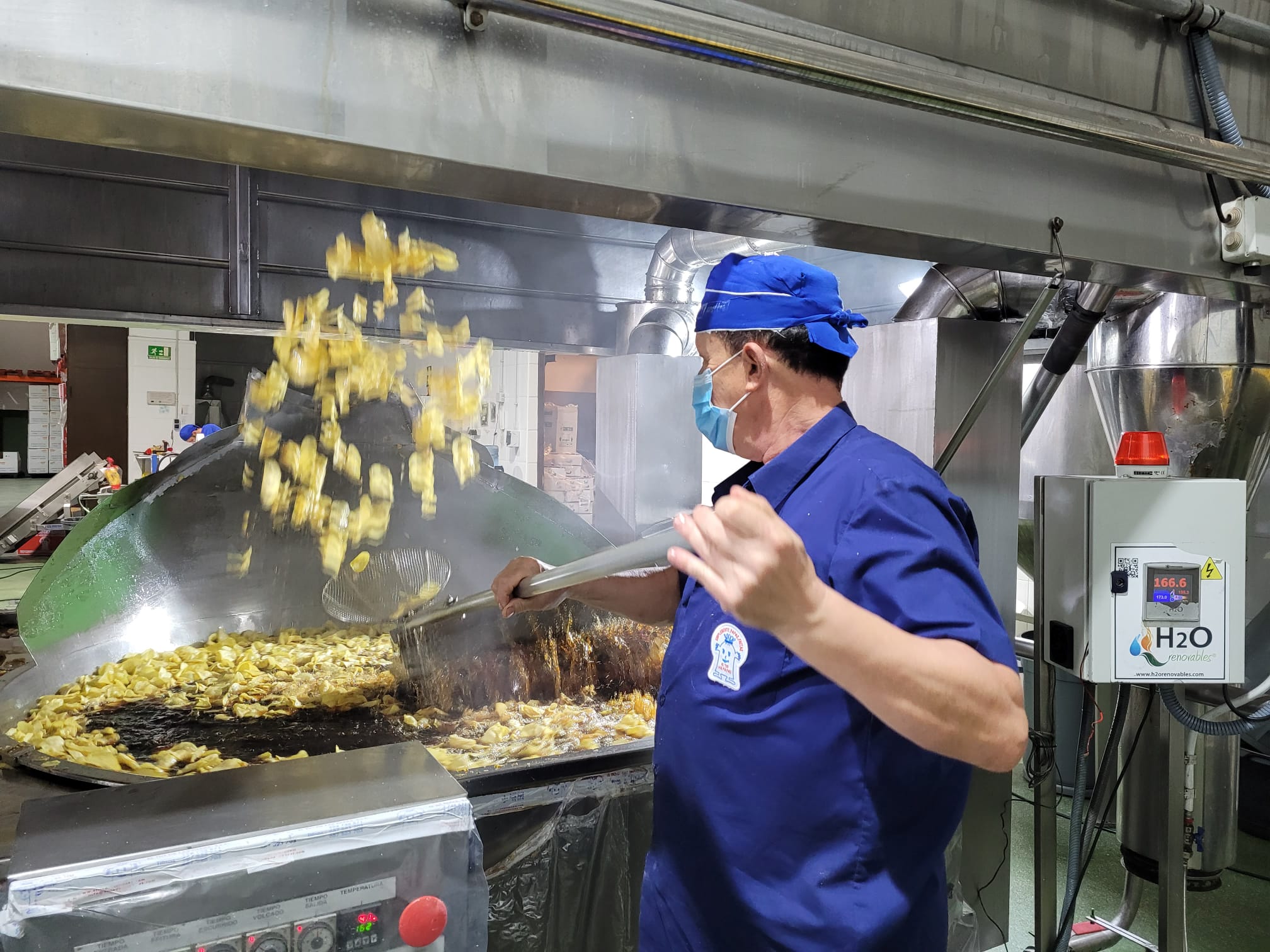 El Tío de las Papas deja de emitir más de 1.500 toneladas de CO2 con el uso de la biomasa El Tío de las Papas deja de emitir más de 1.500 toneladas de CO2 con el uso de la biomasa