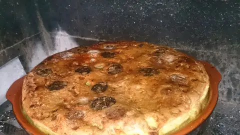 Arroz con costra de Elche. Arroz con costra de Elche.