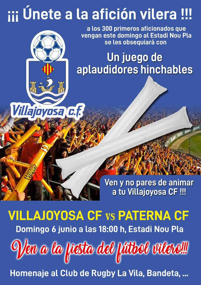 El C.F. Villajoyosa enfrenta con relajación y ganas de triunfo su último partido El C.F. Villajoyosa enfrenta con relajación y ganas de triunfo su último partido