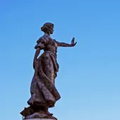 Imagen de la escultura de Juan Galán 'La Galana' Imagen de la escultura de Juan Galán 'La Galana'