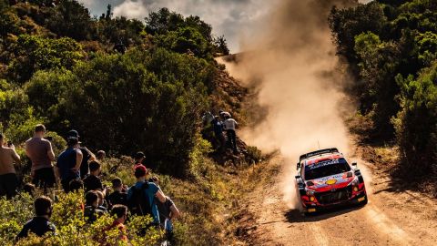 Dani Sordo en el Rally de Cerde&ntilde;a
