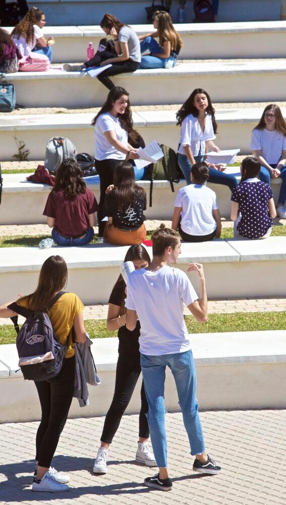 Prueba de la PAU en el Campus de San Vicente 