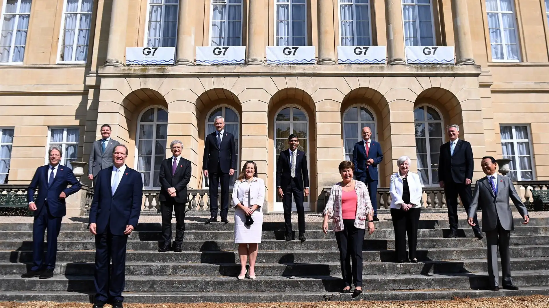 El G7 llega a un acuerdo "histórico" para reformar el sistema fiscal global