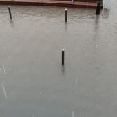 La fuerte tormenta ha anegado numerosas calles de Tomelloso