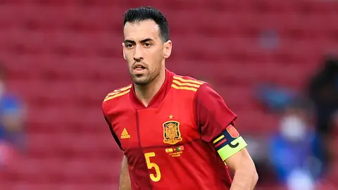 Sergio Busquets, positivo en coronavirus a 5 días de la Eurocopa Sergio Busquets, positivo en coronavirus a 5 días de la Eurocopa