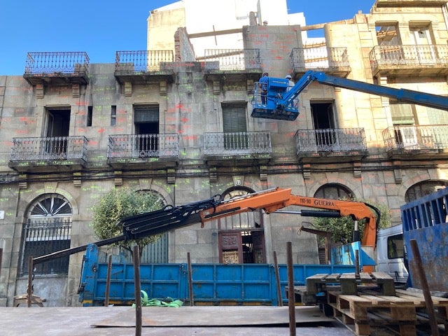 Comienza la reforma de un edificio histórico de Jenaro de la Fuente Comienza la reforma de un edificio histórico de Jenaro de la Fuente