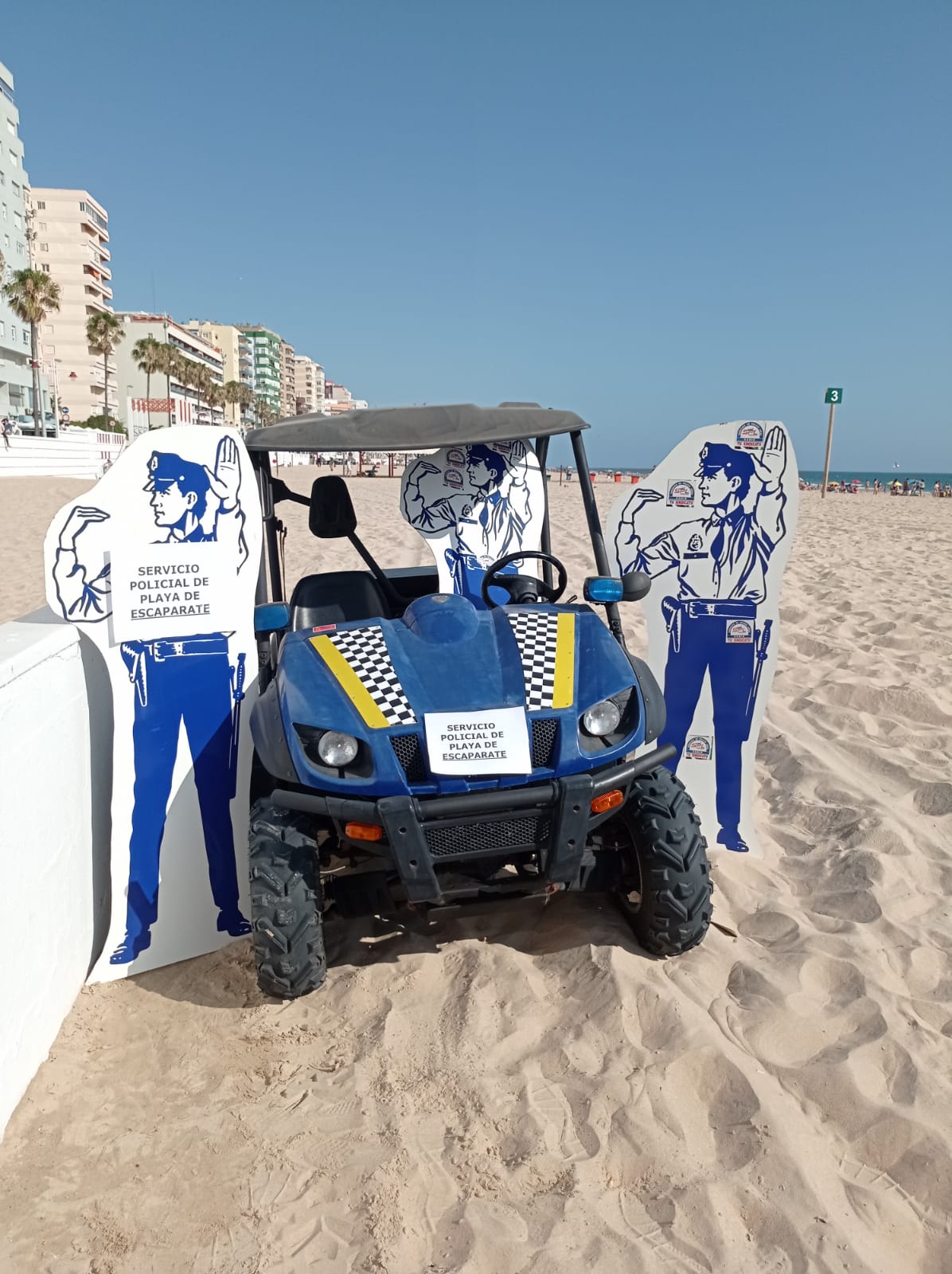 Los policías locales de Cádiz denuncian falta de efectivos para cubrir el verano Los policías locales de Cádiz denuncian falta de efectivos para cubrir el verano