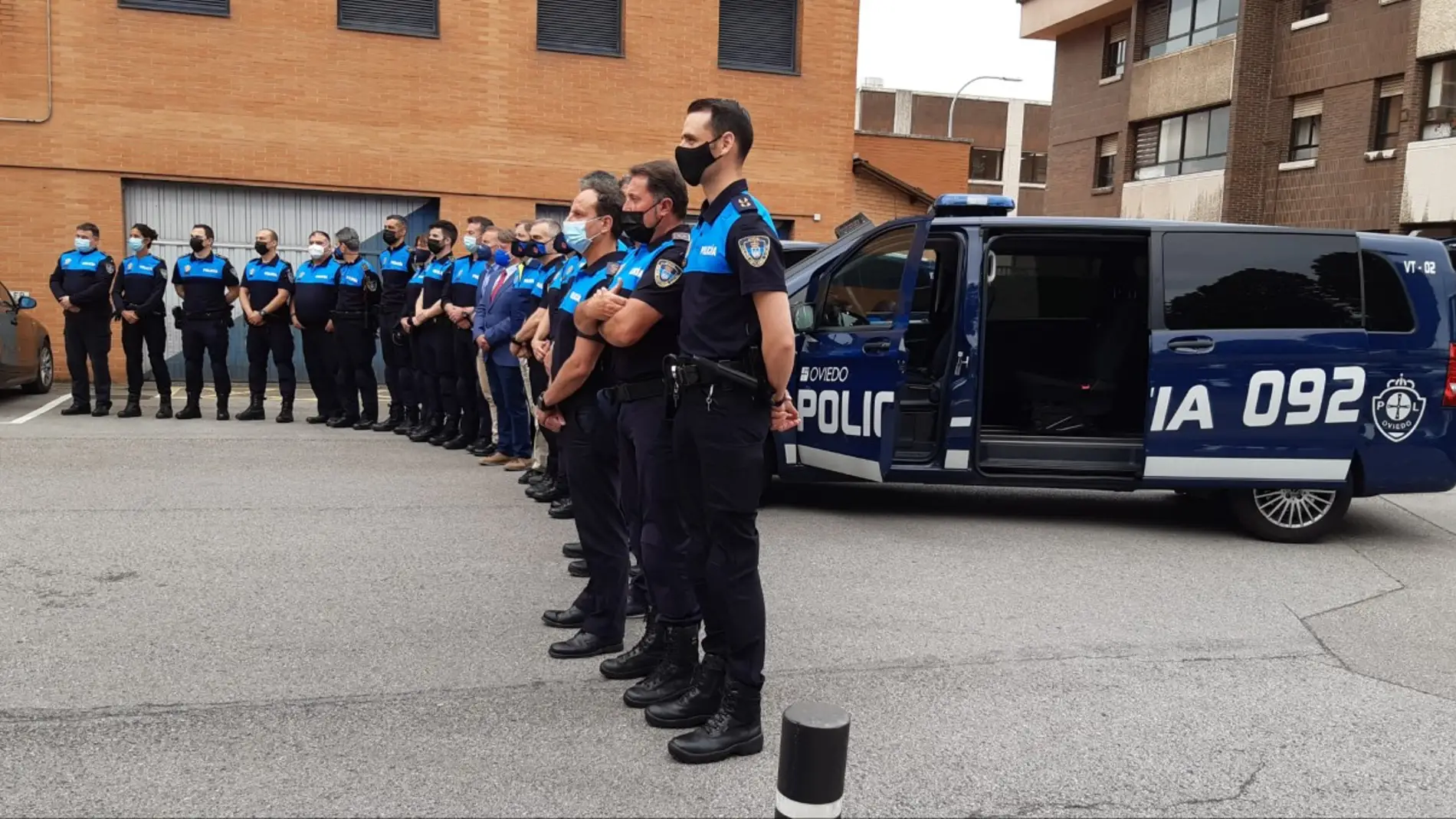 Comienza la formación en 'intervención rápida' de la policía local de Oviedo