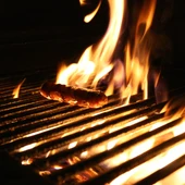 Una barbacoa Una barbacoa